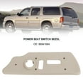 thumbnail image 4 of Front Power  Switch Bezel, 88941684 Scratch  Car Panel Driver Replacement For Silverado 1500 2500 3500 Grey, 4 of 8