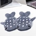 thumbnail image 2 of Pack of 2 Cute Whale Plush Coin Purse Cartoon Coin Pouch Zippered Mouth Headphones Wallet Small Items Bag Change Purse, 2 of 4