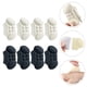 thumbnail image 2 of 4 pares de insertos para talón, protectores de talón, almohadillas, almohadillas invisibles para talón de zapatos, almohadillas para talón de zapatillas, 2 of 6