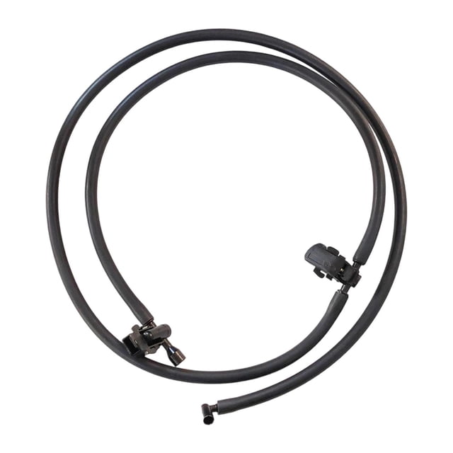 Accesorios para manguera de boquilla de chorro de lavaparabrisas 1698600492 Negro para W169 Fácil instalación Robusto Reemplazo directo