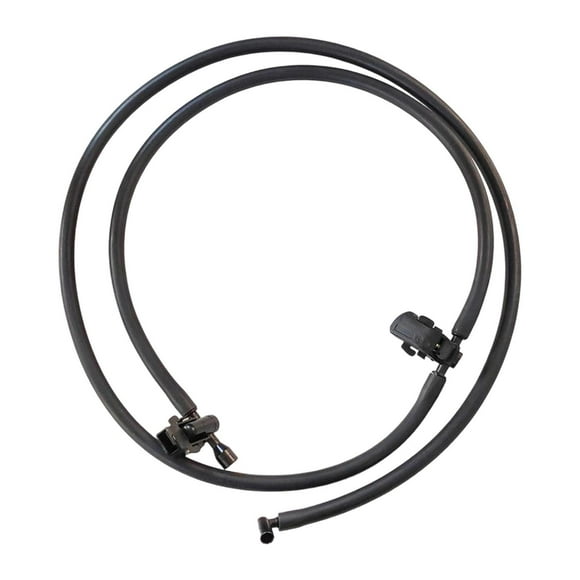 Accesorios para manguera de boquilla de chorro de lavaparabrisas 1698600492 Negro para W169 Fácil instalación Robusto Reemplazo directo