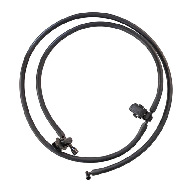 Accesorios para manguera de boquilla de chorro de lavaparabrisas 1698600492 Negro para W169 Fácil instalación Robusto Reemplazo directo