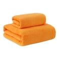 thumbnail image 5 of PALIFEUR Soft Cotton 2 Piece Bath Towels Set for Bathroom Beach Towels Spa, 1 Bath Towels 1 Washcloths Colourful Thick Absorbent Towels Towel Set, 55x27 inch Wash Cloths 28x13 inch Wash Cloths, 5 of 9