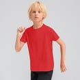 thumbnail image 3 of GYRATEDREAM Boy's 100% Cottn Comfort Breathable Short-Sleeve T-Shirts Active T Shirts for Girls 5-12 Years Old, 3 of 9