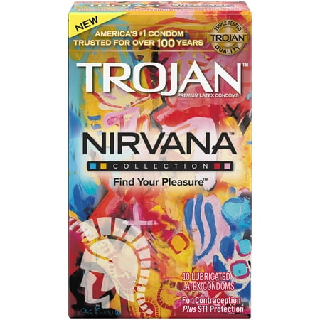 Trojan Nirvana Collection Variety Pack Condoms,