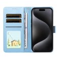 thumbnail image 3 of Funda Cartera GANGXUN con Diseño de Perrito en Relieve para Samsung Galaxy S23 Plus , Protección 360° con Ranuras y Correa Desmontable, 3 of 6