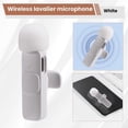 thumbnail image 4 of Wireless Lavalier Microphone Portable Audio Video Recording Mini Microphone for Android PC Camer, 4 of 5