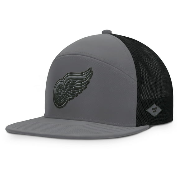 Men's Fanatics Charcoal Detroit Red Wings Fairweather Adjustable Hat
