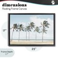 thumbnail image 5 of Stupell Industries Coastal Black Floating Frame Canvas Art, 25 x 17, by Elena Chukhlebova, 5 of 9