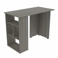 thumbnail image 1 of Inval Merlin 3-Shelf Computer Desk in Gray Smoke Oak, 1 of 9