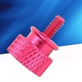 thumbnail image 3 of 20PCS Hand Tighten Screws Aluminum Alloy Thumb Screws Anodic Oxidation Fasteners for Computer Case 32 Teeth[Peach], 3 of 9