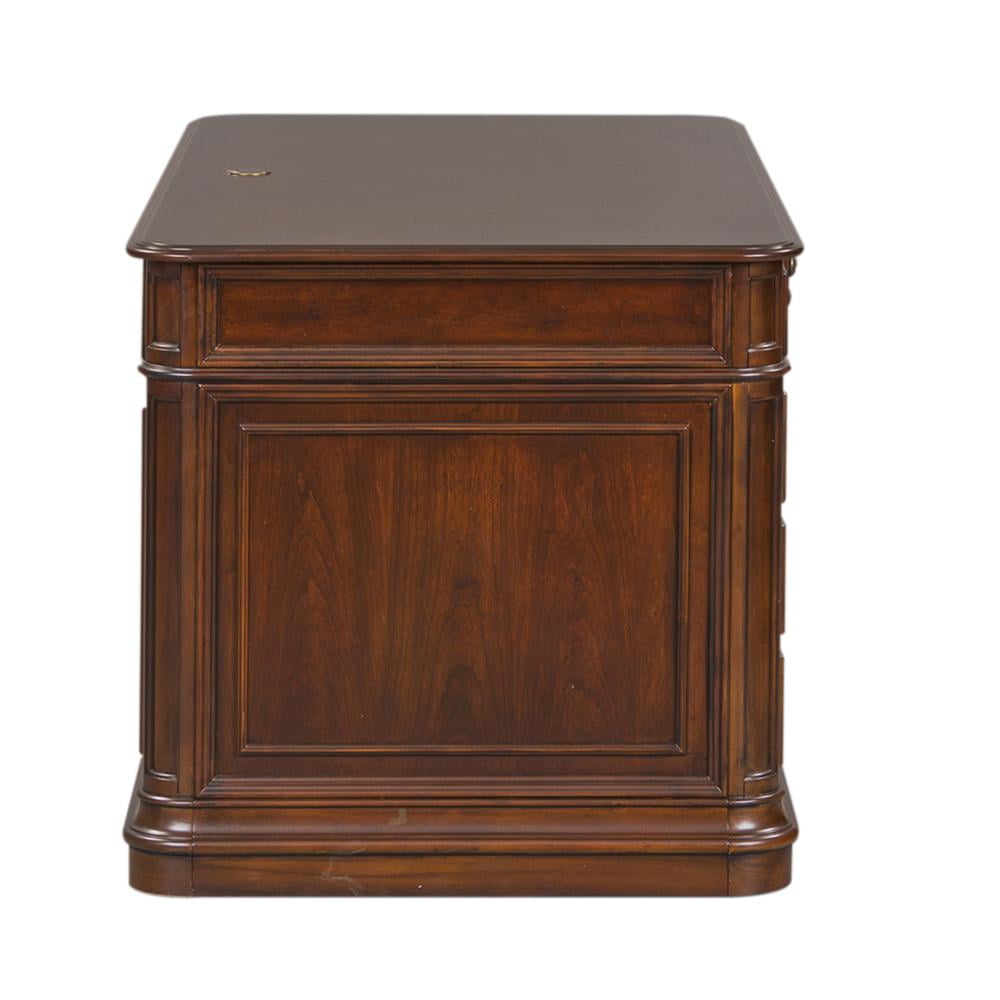 Liberty Furniture Industies, INC Brayton Manor Jr Executive Desk in Cognac