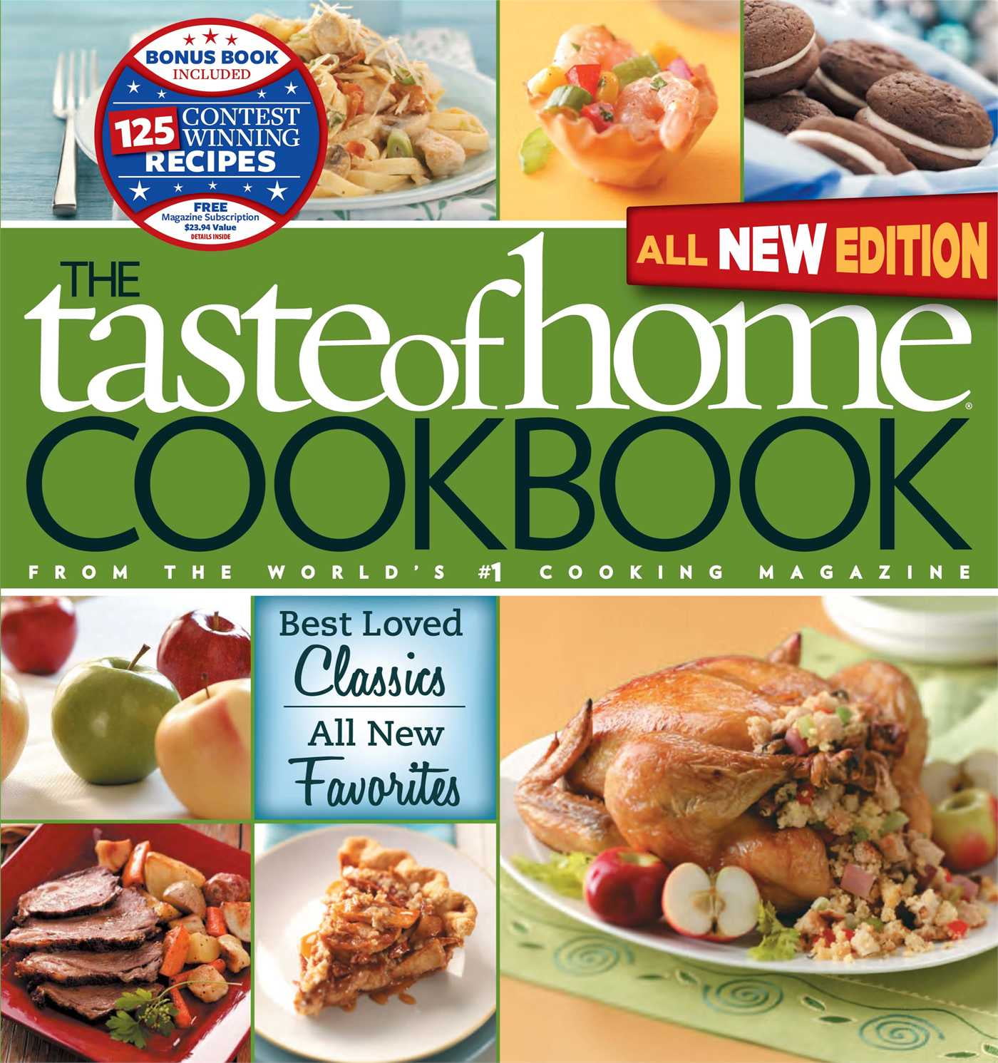 Taste of Home Cookbook, All NEW 3rd Edition with Contest Winners