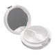 thumbnail image 3 of Caja de tarro de almacenamiento de bálsamo labial DIY de plástico redondo de 13g, caja de crema de lápiz prueba de fugas Blanco Yuyangstore contenedor de bálsamo labial vacío, 3 of 7