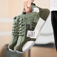 thumbnail image 2 of CORASUN Men's Chunky Platform Sneakers, Breathable Mesh Patchwork Casual Shoes, Lace Up Non Slip Walking Shoes, 2 of 3