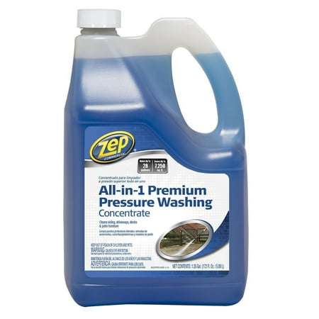 ZEP INC Pressure Washing, 160-oz. Concentrate (Best Solution For Pressure Washing Vinyl Siding)