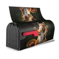 thumbnail image 4 of PHELIKA Squirrel Funny Animal Meets Magnetic Mailbox Covers Post Letter Box Cover Standard Size 25.5"H x 21"W, 4 of 8