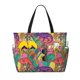 thumbnail image 1 of Fotbe Colorful Dinosaur Bolsa de Viaje para Playa - Resistente al Agua, Bolsa Tote de Gran Capacidad y Ligera con 7 Bolsillos para Mujeres y Hombres, 1 of 7