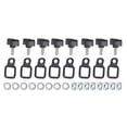 thumbnail image 1 of Kit de Vis à Pouce Lot de 8 pour Toit Rigide, Retrait Rapide, Matériel Adapté pour Jeep YJ TJ JK, 1 of 9