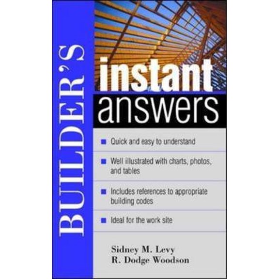 Pre-Owned Builder's Instant Answers (Paperback) 0071437509