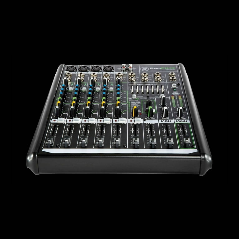 Mackie ProFX8v2 Live Sound 8 Channel Effects Mixer with 4 Low
