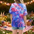 thumbnail image 4 of CCRFTGI American Flag Shirts for Kids Boys Girls Size 7 Patriotic Cute Tops 4th Of July Red White and Blue Tshirt Red White and Blue Summer Tops 1776 T-Shirts Light Blue 11-12 Years, 4 of 6