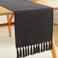 thumbnail image 6 of Rustic Black Table Runner, Halloween Farmhouse Decor, 6 of 8