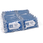 Refreshed Wipes -10-Ct in Resealable Pack - Travel Size - Biodegradable - Flushable (24 units)