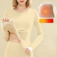 thumbnail image 3 of Women Base Layer, Casual Thick High Elastic Warm Thermal, Women's Base Layer Set, 3 of 6