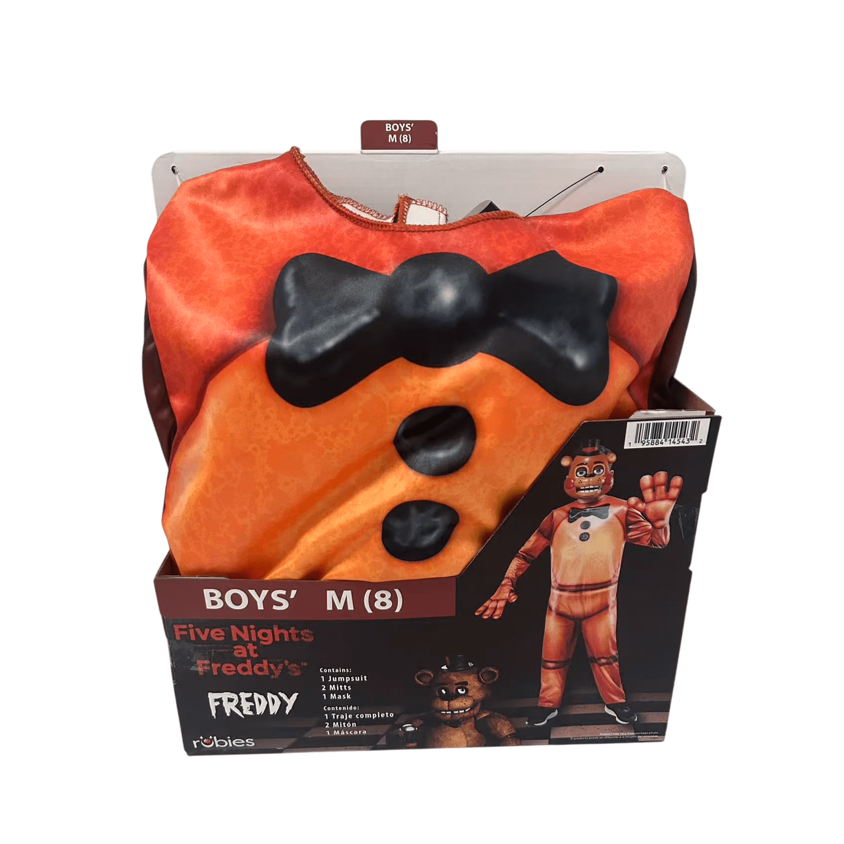 Five Nights at Freddy's Freddy Halloween Costume for Children, Boys' Size M (8), by Rubies