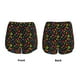 thumbnail image 3 of Balery Berries Pantalones cortos deportivos para mujer con forro y dos bolsillos, elásticos, para entrenamiento, gimnasio, yoga-Large, 3 of 7