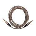 thumbnail image 3 of Replacement Earphone Cable, Professional 120cm/47.2in High Resolution Earphone Replacement Cable Braiding  for Smart Phone, 3 of 7