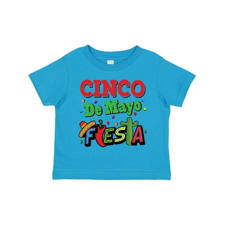 

Inktastic Cinco De Mayo Fiesta Party Gift Toddler Boy or Toddler Girl T-Shirt