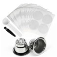 thumbnail image 1 of Reusable Coffee Pods Refillable Coffee Capsules Stainless Steel Reusable Pods with Lids Fit for Nesp, 1 of 5