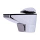 thumbnail image 3 of Abrazadera de vidrio, soporte de vidrio, Hardware de soporte, Clip de vidrio plateado, soporte de vidrio para mesita de noche, dormitorio, piscina al M, 3 of 8