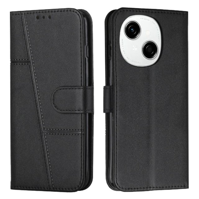 Funda Flip para FOXDOCK Tecno Spark Go 2025 – Carcasa delgada y resistente a impactos con soporte para uso diario y profesional