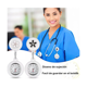 thumbnail image 5 of 8 reloj Bolsillo Enfermera Enfermería Doctor Malubero Blanco, 5 of 5