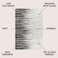 thumbnail image 4 of JONATHAN Y CONTEMPORARY POP 8 x 10 Area Rug, Linear Half-Stripe - Gray/Cream, CTP112B-8, 4 of 10