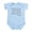 Sky Blue, variant on CafePress - Benjamin Franklin 2 Infant Bodysuit - Baby Light Bodysuit, Size Newborn - 24 Months
