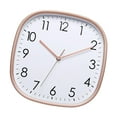 thumbnail image 3 of Wall Clock Digital Lightweight Hanging Design Non Ticking Creative Large Square Multifunction Art for Dining Room Golden, 3 of 8