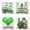 love, variant on Hanmun St Patricks Day Throw Pillow Covers 18x18 in Set of 4 Linen Couch Sofa Holiday Decorations