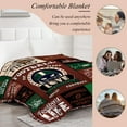 thumbnail image 4 of Yibo Baseball Gifts Blanket Flannel Soft and Comfortable Anti-static Bed Sofa Blanket, 4 of 7