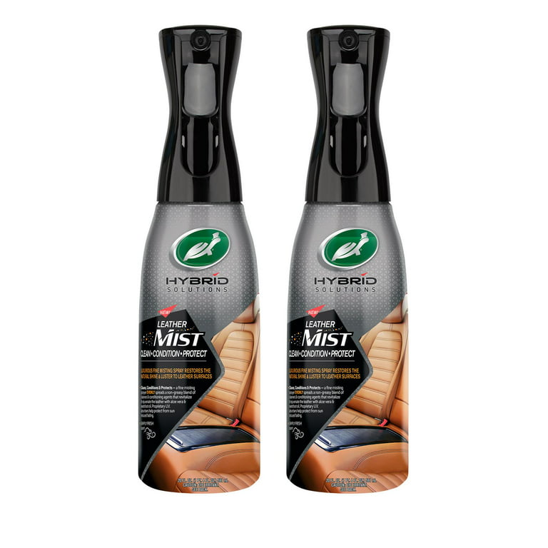 Turtle Wax Hybrid Solutions Leather Cleaner Mist 20 Fl Oz 2-pack