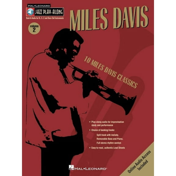 Hal Leonard Jazz Play-Along: Miles Davis - Jazz Play-Along Vol. 2 Book/Online Audio (Other)