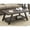 Espresso, variant on Weathered Wood Table - Overextended Rectangular - Library Nook - Useful Table