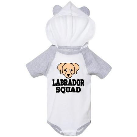 

Inktastic Dog Golden Labrador Squad Gift Baby Boy or Baby Girl Bodysuit