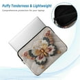 thumbnail image 5 of Quilted Laptop Sleeve for 13-16 Inch Laptops Protective Laptop Case Cover Lightweight Travel & Office Essentials Gorgeous Colors Butterfly, 5 of 8