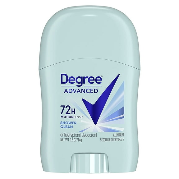 6 Pack Degree Dry Protection Antiperspirant Deodorant Shower Clean 0.5oz Each