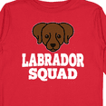 thumbnail image 4 of Inktastic Dog Chocolate Labrador Squad Boys or Girls Long Sleeve Toddler T-Shirt, 4 of 5