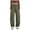 Army Green, variant on Women's Waterproof Windproof Outdoor Sports Pants Solid Color Casual Hiking Trekking Travel Loose Fit Long Pants, Army Green S